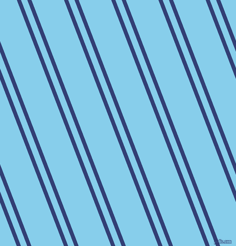 111 degree angles dual stripes lines, 8 pixel lines width, 12 and 62 pixels line spacing, Resolution Blue and Sky Blue dual two line striped seamless tileable