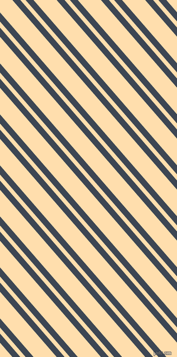 131 degree angles dual stripes line, 12 pixel line width, 8 and 35 pixels line spacing, Rhino and Navajo White dual two line striped seamless tileable
