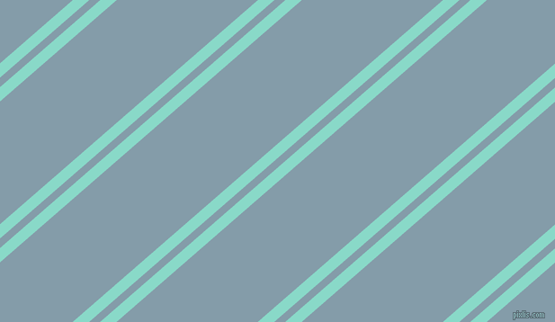 41 degree angle dual striped lines, 12 pixel lines width, 8 and 103 pixel line spacing, Riptide and Bali Hai dual two line striped seamless tileable