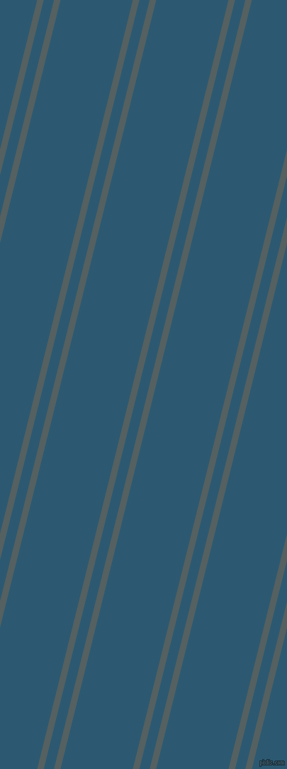 76 degree angles dual stripe lines, 9 pixel lines width, 14 and 99 pixels line spacing, River Bed and Chathams Blue dual two line striped seamless tileable