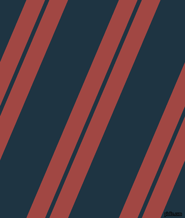 67 degree angles dual stripe lines, 35 pixel lines width, 8 and 95 pixels line spacing, Roof Terracotta and Blue Whale dual two line striped seamless tileable
