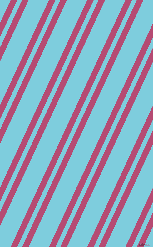 65 degree angle dual striped lines, 19 pixel lines width, 14 and 59 pixel line spacing, Royal Heath and Spray dual two line striped seamless tileable