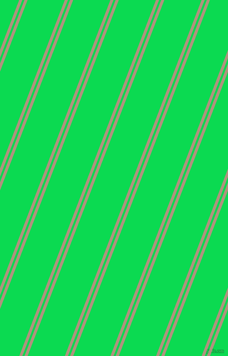 69 degree angle dual stripes line, 6 pixel line width, 4 and 71 pixel line spacing, Sandrift and Malachite dual two line striped seamless tileable