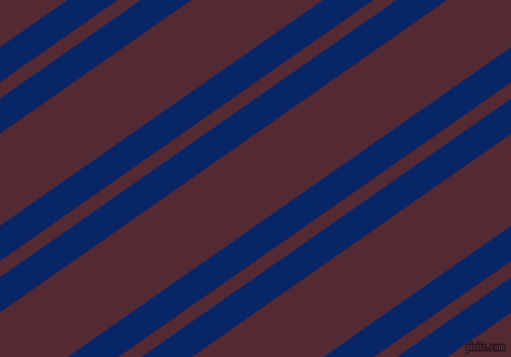 35 degree angles dual stripes line, 26 pixel line width, 12 and 68 pixels line spacing, Sapphire and Black Rose dual two line striped seamless tileable