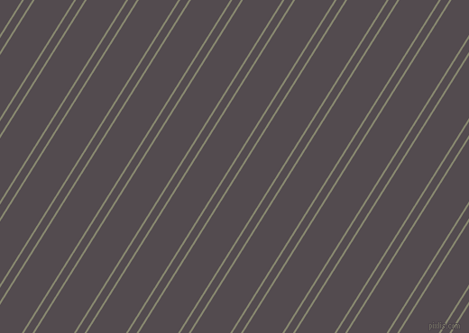58 degree angles dual striped line, 2 pixel line width, 8 and 37 pixels line spacing, Schist and Liver dual two line striped seamless tileable