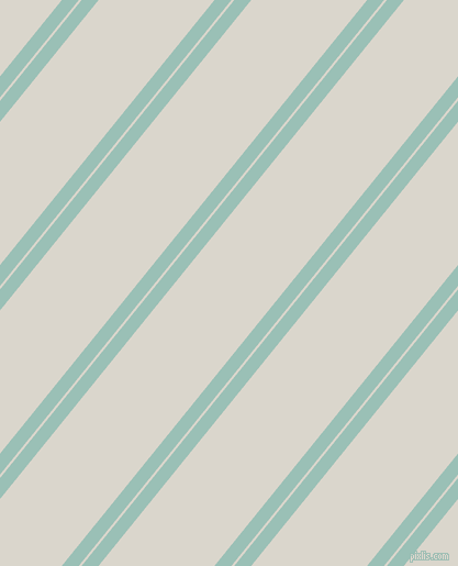 51 degree angle dual stripe line, 12 pixel line width, 2 and 82 pixel line spacing, Shadow Green and White Pointer dual two line striped seamless tileable
