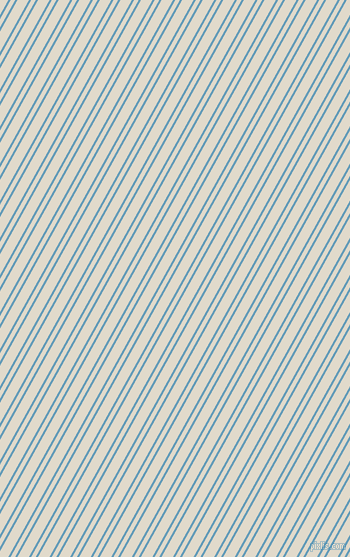 61 degree angle dual stripe lines, 2 pixel lines width, 4 and 10 pixel line spacing, Shakespeare and Albescent White dual two line striped seamless tileable