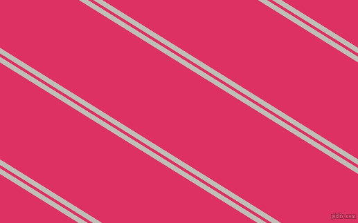 148 degree angle dual stripe line, 7 pixel line width, 4 and 119 pixel line spacingSilver Sand and Cerise dual two line striped seamless tileable