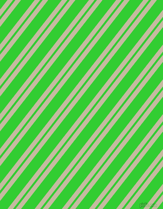 52 degree angle dual striped lines, 9 pixel lines width, 4 and 22 pixel line spacing, Sisal and Lime Green dual two line striped seamless tileable