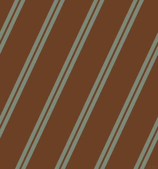 65 degree angles dual striped line, 13 pixel line width, 6 and 89 pixels line spacing, Spanish Green and Semi-Sweet Chocolate dual two line striped seamless tileable