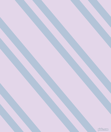 130 degree angles dual striped line, 24 pixel line width, 22 and 76 pixels line spacing, Spindle and Blue Chalk dual two line striped seamless tileable