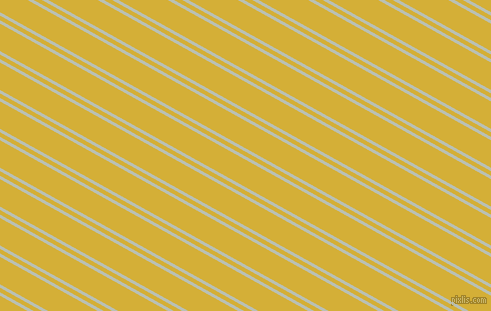 151 degree angle dual striped lines, 3 pixel lines width, 4 and 24 pixel line spacing, Tasman and Metallic Gold dual two line striped seamless tileable