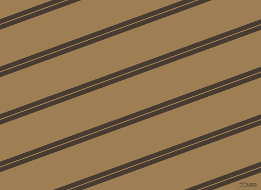 20 degree angles dual stripes line, 9 pixel line width, 2 and 70 pixels line spacing, Taupe and Muesli dual two line striped seamless tileable