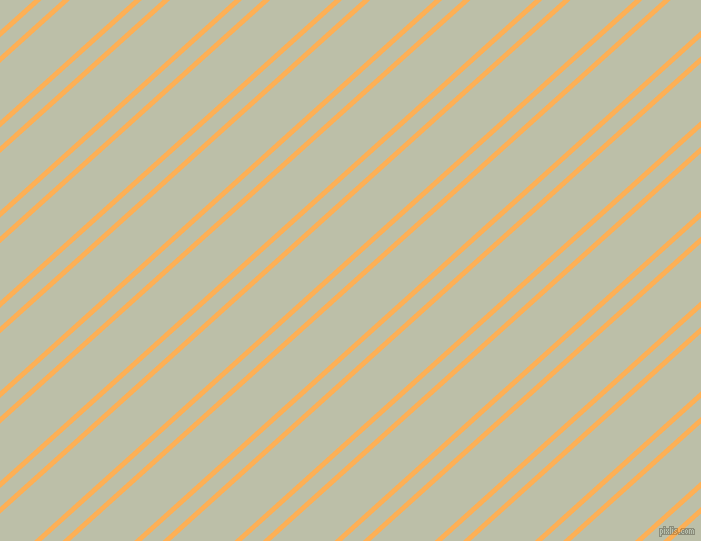 42 degree angles dual striped lines, 5 pixel lines width, 14 and 43 pixels line spacing, Texas Rose and Beryl Green dual two line striped seamless tileable