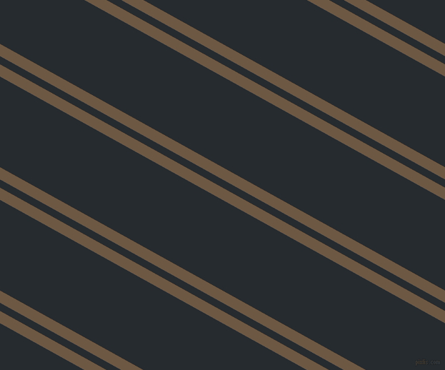 151 degree angle dual striped line, 15 pixel line width, 10 and 111 pixel line spacing, Tobacco Brown and Blue Charcoal dual two line striped seamless tileable