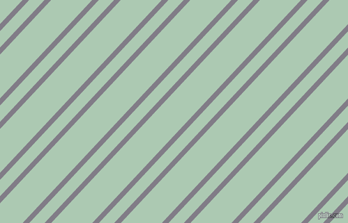47 degree angle dual stripes line, 7 pixel line width, 16 and 43 pixel line spacing, Topaz and Gum Leaf dual two line striped seamless tileable