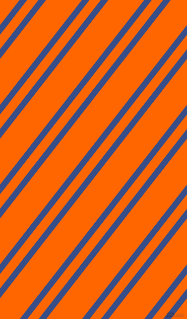 52 degree angle dual stripe lines, 12 pixel lines width, 18 and 57 pixel line spacing, Tory Blue and Safety Orange dual two line striped seamless tileable