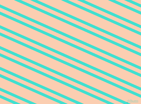 156 degree angles dual striped line, 9 pixel line width, 12 and 31 pixels line spacing, Turquoise and Apricot dual two line striped seamless tileable