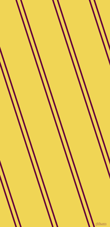 108 degree angle dual striped line, 5 pixel line width, 10 and 97 pixel line spacing, Tyrian Purple and Portica dual two line striped seamless tileable