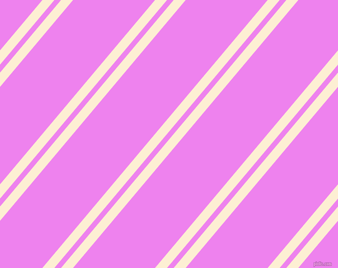 50 degree angle dual stripes line, 18 pixel line width, 10 and 123 pixel line spacing, Varden and Violet dual two line striped seamless tileable