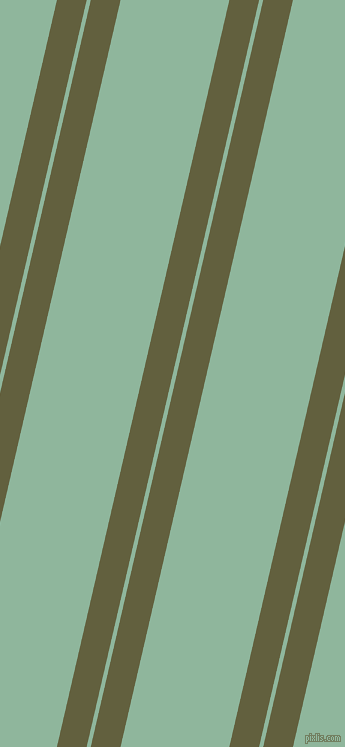 77 degree angles dual stripes lines, 29 pixel lines width, 4 and 106 pixels line spacing, Verdigris and Summer Green dual two line striped seamless tileable