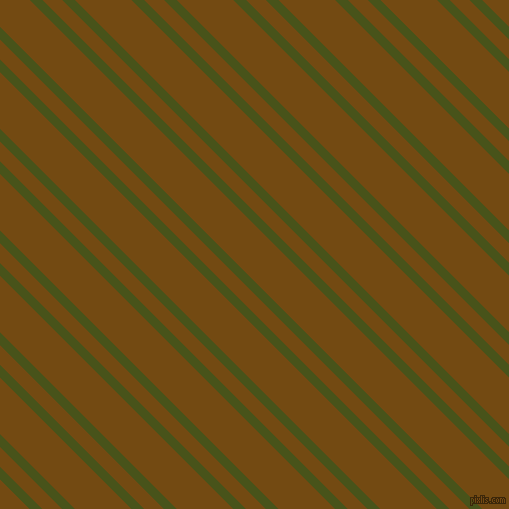135 degree angle dual stripes line, 9 pixel line width, 14 and 40 pixel line spacing, Verdun Green and Raw Umber dual two line striped seamless tileable