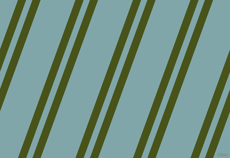 70 degree angles dual stripes lines, 26 pixel lines width, 20 and 111 pixels line spacing, Verdun Green and Ziggurat dual two line striped seamless tileable