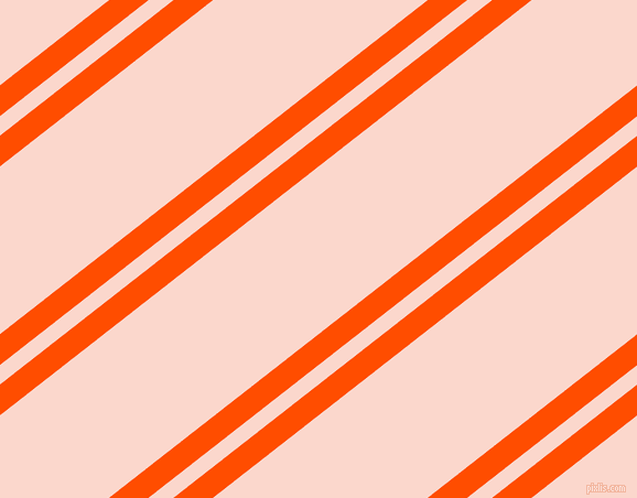 38 degree angles dual stripe lines, 22 pixel lines width, 14 and 120 pixels line spacing, Vermilion and Cinderella dual two line striped seamless tileable
