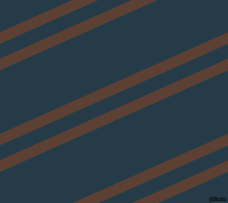 24 degree angles dual striped line, 22 pixel line width, 28 and 120 pixels line spacing, Very Dark Brown and Tarawera dual two line striped seamless tileable