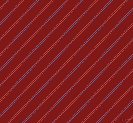 46 degree angles dual stripes line, 2 pixel line width, 2 and 29 pixels line spacing, Vin Rouge and Falu Red dual two line striped seamless tileable