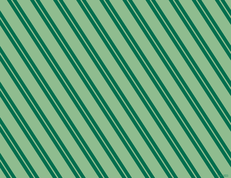 123 degree angles dual stripes line, 11 pixel line width, 4 and 36 pixels line spacing, Watercourse and Dark Sea Green dual two line striped seamless tileable