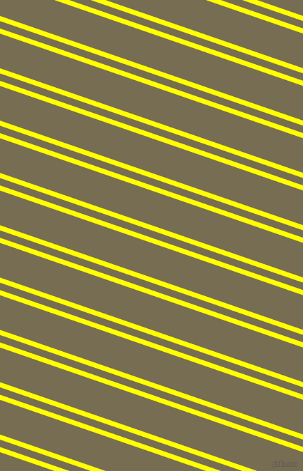 161 degree angle dual stripe lines, 7 pixel lines width, 10 and 47 pixel line spacing, Yellow and Peat dual two line striped seamless tileable