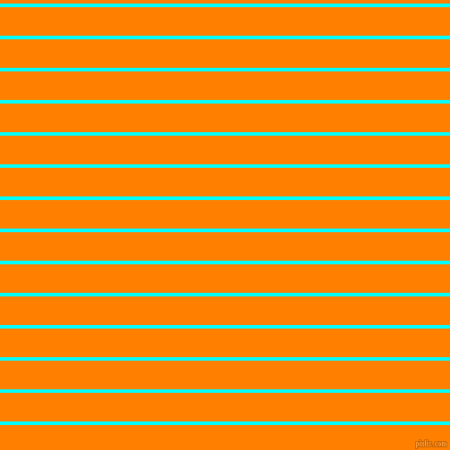 horizontal lines stripes, 4 pixel line width, 32 pixel line spacing, Aqua and Dark Orange horizontal lines and stripes seamless tileable