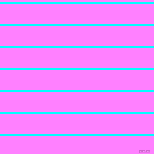 horizontal lines stripes, 8 pixel line width, 64 pixel line spacing, Aqua and Fuchsia Pink horizontal lines and stripes seamless tileable