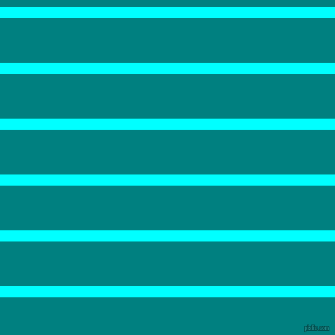horizontal lines stripes, 16 pixel line width, 64 pixel line spacing, Aqua and Teal horizontal lines and stripes seamless tileable