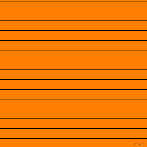 horizontal lines stripes, 2 pixel line width, 32 pixel line spacing, Black and Dark Orange horizontal lines and stripes seamless tileable