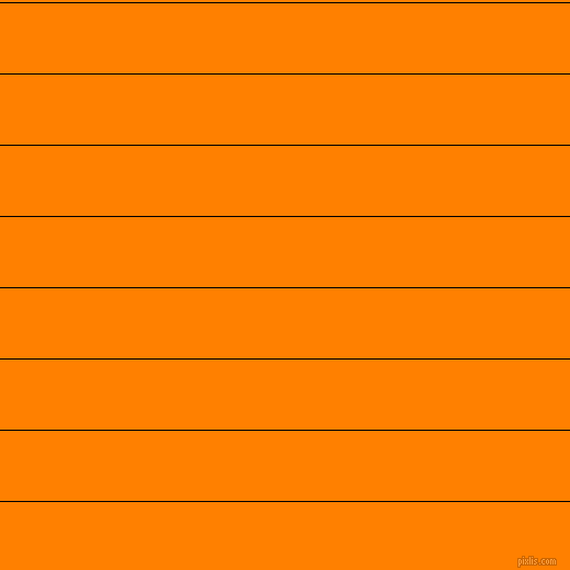 horizontal lines stripes, 1 pixel line width, 64 pixel line spacing, Black and Dark Orange horizontal lines and stripes seamless tileable