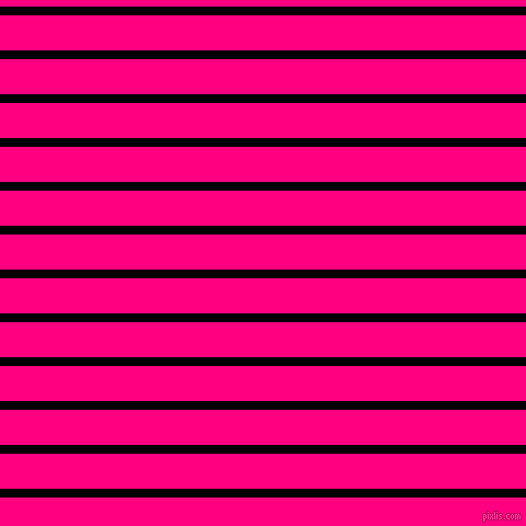 horizontal lines stripes, 8 pixel line width, 32 pixel line spacing, Black and Deep Pink horizontal lines and stripes seamless tileable