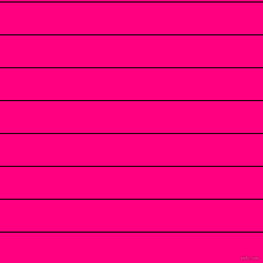 horizontal lines stripes, 2 pixel line width, 64 pixel line spacing, Black and Deep Pink horizontal lines and stripes seamless tileable