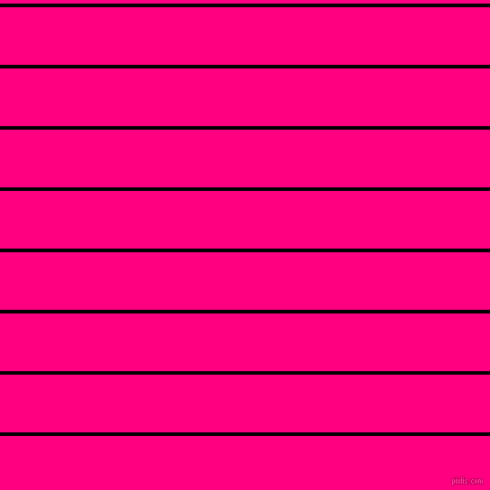 horizontal lines stripes, 4 pixel line width, 64 pixel line spacing, Black and Deep Pink horizontal lines and stripes seamless tileable