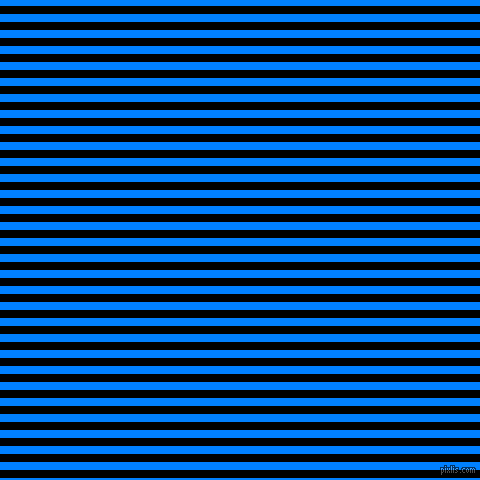 horizontal lines stripes, 8 pixel line width, 8 pixel line spacingBlack and Dodger Blue horizontal lines and stripes seamless tileable