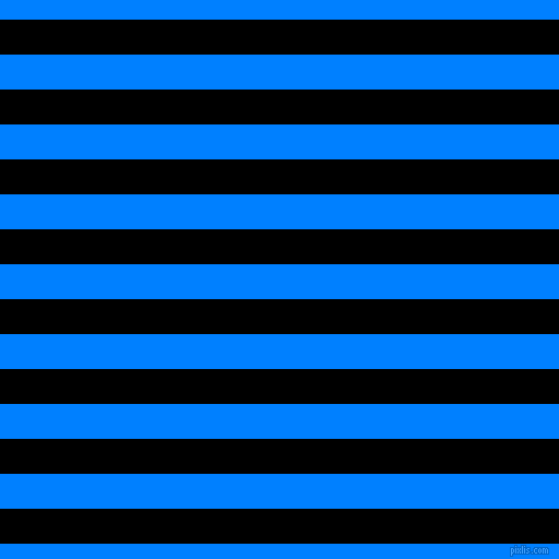horizontal lines stripes, 32 pixel line width, 32 pixel line spacing, Black and Dodger Blue horizontal lines and stripes seamless tileable