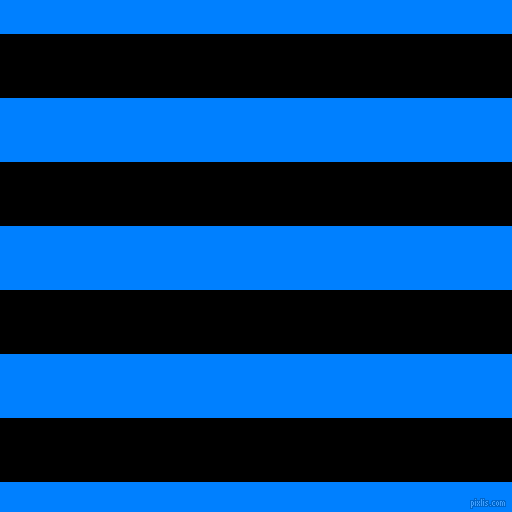 horizontal lines stripes, 64 pixel line width, 64 pixel line spacing, Black and Dodger Blue horizontal lines and stripes seamless tileable