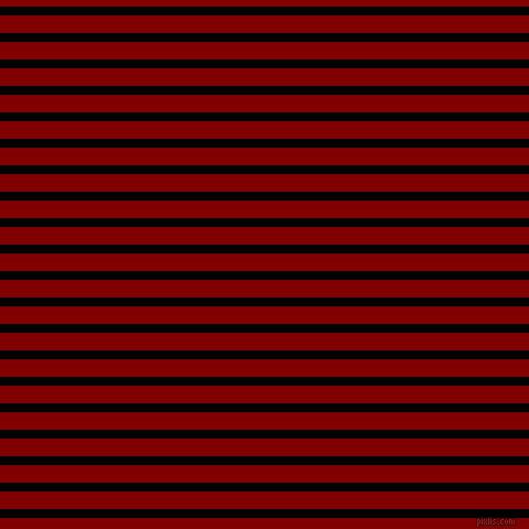 horizontal lines stripes, 8 pixel line width, 16 pixel line spacing, Black and Maroon horizontal lines and stripes seamless tileable