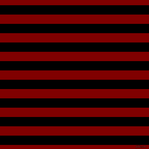horizontal lines stripes, 32 pixel line width, 32 pixel line spacing, Black and Maroon horizontal lines and stripes seamless tileable