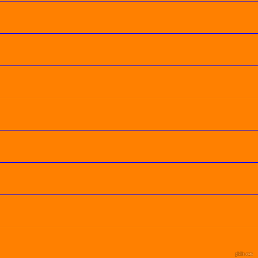 horizontal lines stripes, 1 pixel line width, 64 pixel line spacing, Blue and Dark Orange horizontal lines and stripes seamless tileable