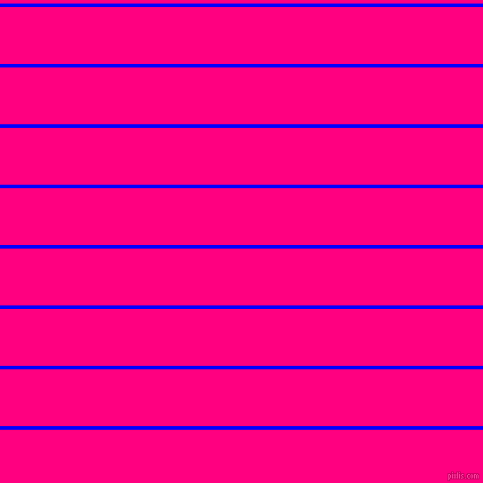 horizontal lines stripes, 4 pixel line width, 64 pixel line spacing, Blue and Deep Pink horizontal lines and stripes seamless tileable
