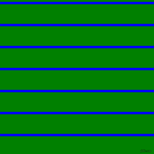 horizontal lines stripes, 8 pixel line width, 64 pixel line spacing, Blue and Green horizontal lines and stripes seamless tileable