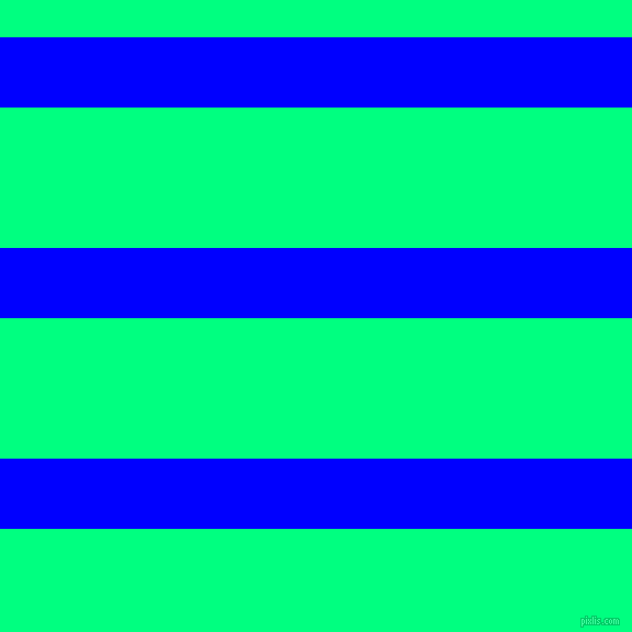 horizontal lines stripes, 64 pixel line width, 128 pixel line spacing, Blue and Spring Green horizontal lines and stripes seamless tileable