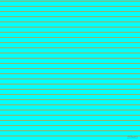 horizontal lines stripes, 2 pixel line width, 16 pixel line spacing, Dark Orange and Aqua horizontal lines and stripes seamless tileable